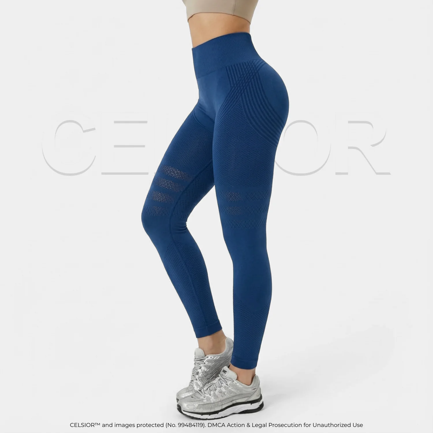 Anti-Cellulite Leggings - Compression and High Waist for tummy control. - Image 15