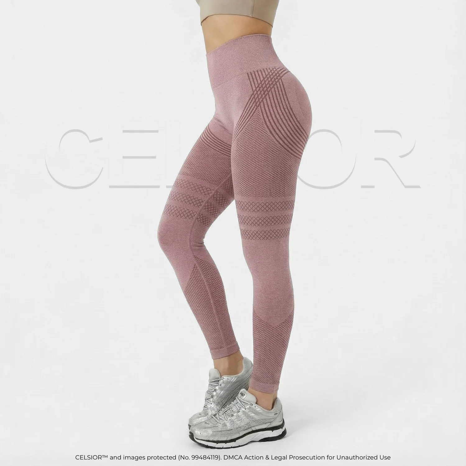 Anti-Cellulite Leggings - Compression and High Waist for tummy control. - Image 16