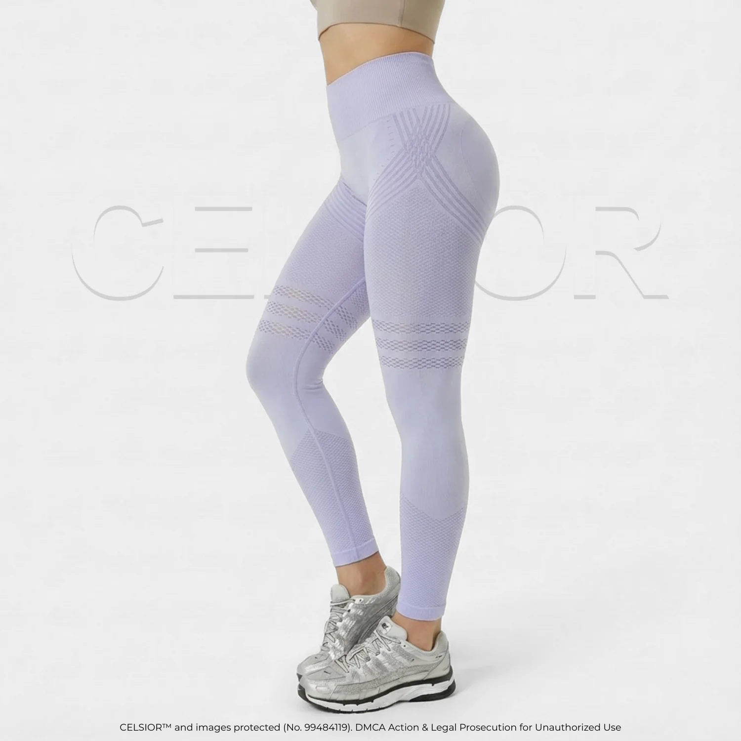 Anti-Cellulite Leggings - Compression and High Waist for tummy control. - Image 18