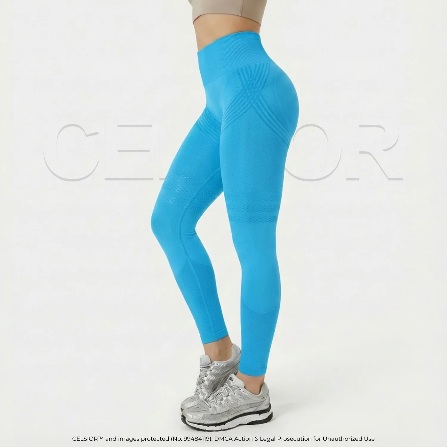 Anti-Cellulite Leggings - Compression and High Waist for tummy control. - Image 19